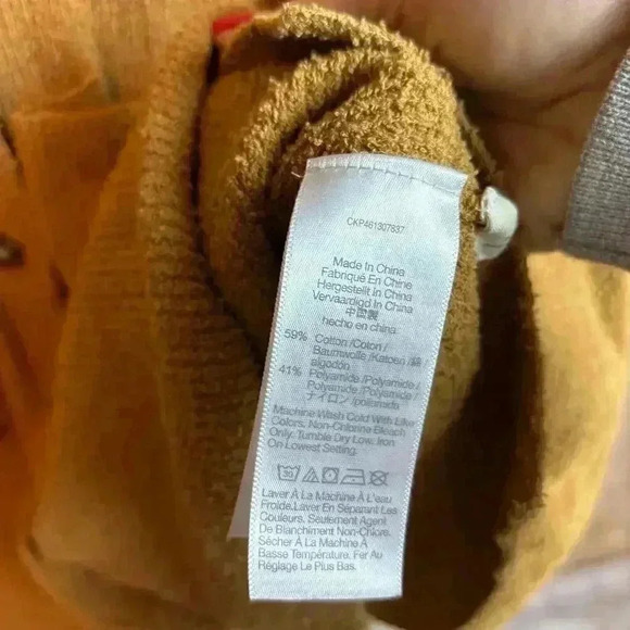 Madewell Holmen Button Up Sweater Camel Brown Size L - Picture 5 of 7